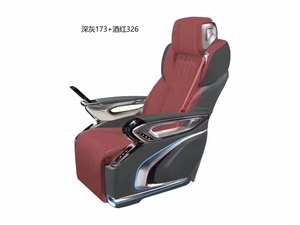 Trône en cristal siège capitaine design de luxe avec massage zéro gravité pour MPV yacht alphard sprinter vito metris classe V VAN - Product Image 4