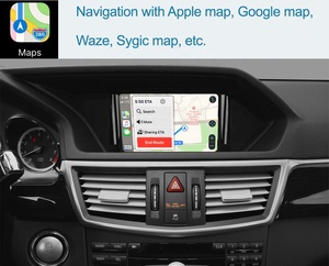 <span class=keywords><strong>Apple</strong></span> Car <span class=keywords><strong>play</strong></span> sans fil pour écran de classe S W221, radio d'usine, Android Auto, miroir, interface radio - Product Image 6