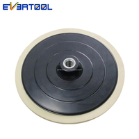 EVERTOOL Tampons de ponceuse rotative à plaque ABS de 7 pouces Tampon de ponçage pour outils électriques