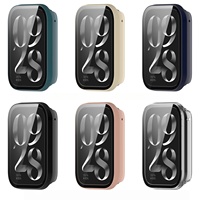 Coque de protection intégrée ultra-fine HD transparente anti-rayures et anti-chute pour Xiaomi Band 10 Pro