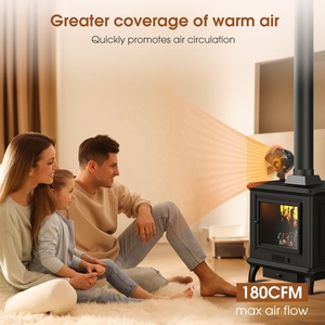 Cho Lò Sưởi Đốt Gỗ Pellet 4 Lưỡi Sinh Thái <span class=keywords><strong>Fan</strong></span> Nhiệt Powered Lò Sưởi <span class=keywords><strong>Fan</strong></span> Bếp <span class=keywords><strong>Fan</strong></span> Hâm Mộ - Product Image 6