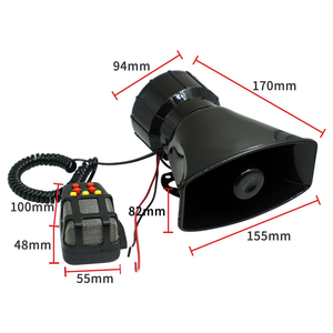 Kit Universal de Sirena Eléctrica de 7 Sonidos y Altavoz para Automóvil, Motocicleta, ATV, UTV, Dispositivo de Advertencia de Emergencia - Product Image 2