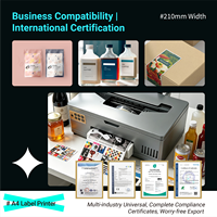 Imprimante d'étiquettes multifonctionnelle stable ZYJJ A4 avec tête d'impression XP600 pour l'impression par sublimation d'étiquettes et de photos