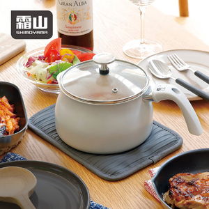 Shimoyama dành cho người lớn chịu nhiệt lò Mitt chống trượt Silicone + bông găng tay lò vi sóng cách nhiệt nồi vị trí - Product Image 5