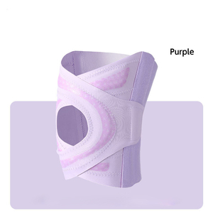 Soporte de Rodilla Ajustable con Compresión Cruzada y Almohadilla de Silicona Antichoque, <span class=keywords><strong>Rodillera</strong></span> Abierta <span class=keywords><strong>para</strong></span> Correr, Senderismo y Estabilización Articular - Product Image 5