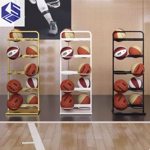 Estante de Almacenamiento Creativo para Equipos Deportivos para el Hogar, Jardín de Infancia, Fútbol, Ping-Pong, Bádminton, Baloncesto, Estante de Exhibición de Artículos de Fitness - Product Image 2