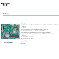 Kedatangan Stok Baru MBD-X13DEI Supermicro X13 Dual LGA4677 Server Board Intel C741 DDR5 PCIe5.0 CXL HPC Compute Mainboard.