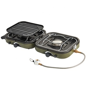 Naturehike-estufa de Camping portátil de dos quemadores, multicombustible, para Picnic al aire libre, parrilla de barbacoa, estufa de <span class=keywords><strong>Gas</strong></span> plegable, <span class=keywords><strong>cocina</strong></span> de alta potencia - Product Image 1