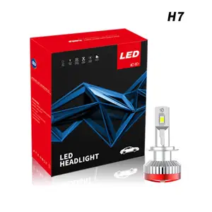 High-quality Bright Aviation Aluminum High-power H7LED7035 Chip Headlight Bulb