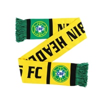Maßgeschneiderter Digitaldruck Gestrickter Polyester-Satin Sport-Team-Club Unterstützungs-Fußball-Fanschal