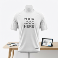 Maillot de cyclisme VTT personnalisé à manches courtes blanc respirant à séchage rapide en maille technique pour équipes – Collection été