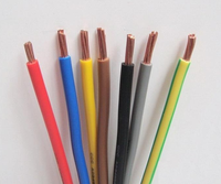 Câble souple RVV 450/750V à âme en cuivre, isolé et gainé en PVC, monoconducteur ou multiconducteur, 0,5mm²-6mm², vente en gros
