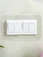 Commutateur mural électrique à commande unique de haute qualité bouton poussoir réseau NFC 16A Max. Courant 250V Max. Tension pour PC à usage domestique