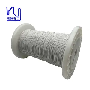 Custom 4N9 OCC Pure Silver Silk Covered Enameled litz Wire For High-Grade Audio Cable