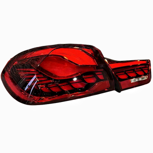 Nuove Luci Posteriori Rosse per <span class=keywords><strong>BMW</strong></span> <span class=keywords><strong>Serie</strong></span> <span class=keywords><strong>4</strong></span> F32 F33 F36 F82 F83 M4 Facelift, Fanali Posteriori a LED Stile GTS OLED - Product Image 2