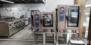 Forno Combinato Industriale Elettrico Grande con Vapore e <span class=keywords><strong>Griglia</strong></span>, 4/6/10/20 Teglie, Attrezzatura da Cucina Professionale - Product Image 6