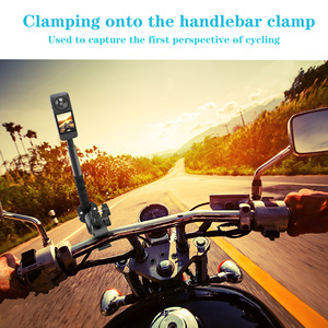 360อะแดปเตอร์หัวกลมคู่แบบปรับได้ที่จับรถจักรยานยนต์รูปตัว <span class=keywords><strong>Z</strong></span> สำหรับกล้อง Canon <span class=keywords><strong>Nikon</strong></span> - Product Image 5