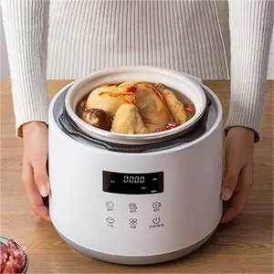 BAMBUS Factory Wholesale Prices Electric Pressure Cooker Multi-functional Pressure Cooker Rice Cooker Black White