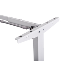 Bureau électrique de luxe réglable en hauteur, mécanisme de table de bureau réglable en hauteur, cadre de bureau debout intelligent avec fonction de mémoire