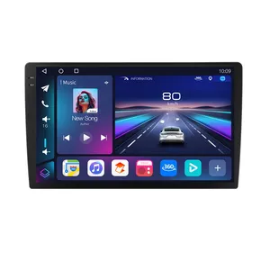 QCM6125 7/9/10 inç Android12 8 + 128GB 2k çözünürlük araba dokunmatik ekran radyo Android 5G WIFI Carplay GPS