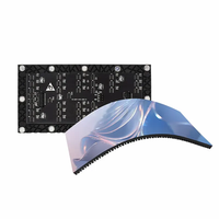Personnalisé Extérieur P2 P2.5 P3 P4 Conception Doux Polychrome SMD Flexible LED Panneau D'affichage Publicitaire