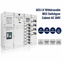 Armoire de commutation basse tension extractible Wanbo-526 GCS, armoire de commutation MCC AC 380V, prix OEM usine Chine