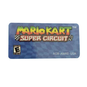 Pegatinas de cartucho de videojuegos Marlo & Luigi Superstar Saga Kart Super Circuit Party Advance vs. <span class=keywords><strong>Donkey</strong></span> <span class=keywords><strong>Kong</strong></span> para GBA <span class=keywords><strong>Gameboy</strong></span> - Product Image 3