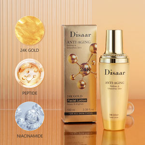 Suero Facial OEM con Oro 24K y Péptidos, con Ceramida Reafirmante, Revitaliza la Elasticidad de la Piel, Productos para el Cuidado de la Piel de Marca Privada - Product Image 4