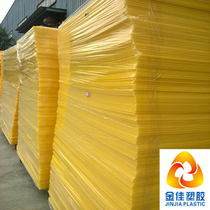 Màu Vàng <span class=keywords><strong>Polypropylene</strong></span> Sheets 4X8 Sóng Nhựa Đăng Board - Product Image 3