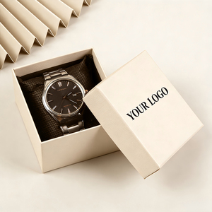 Caja Rígida Cuadrada Multicolor Ecológica y Popular para Relojes, con Laminado Mate, Logotipo Personalizado y Cierre Magnético para Relojes de Lujo - Product Image 2