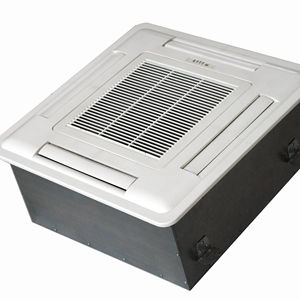 Pendingin air industri AC dinding dipasang unit udara tengah pemanas langit-langit kaset tipe kipas unit koil hvac FCU - Product Image 1