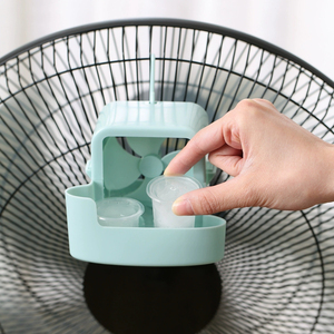 Electric Fan Cooling Storage <b>Box</b> Hanging Fan Cooling <b>Tool</b> With 4 Cup Household Cooling <b>Box</b> Fan Cooler Refrigeration Accessories - Product Image 6