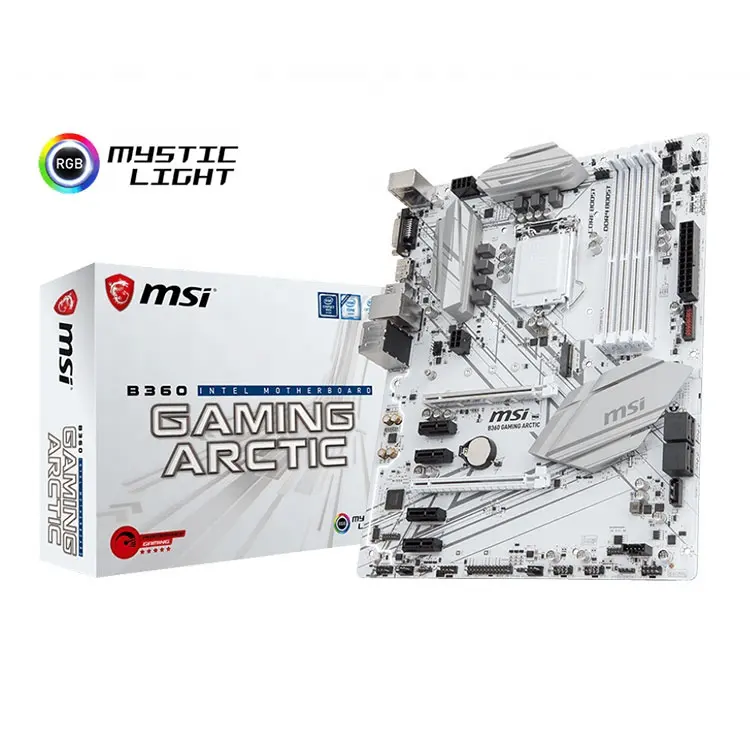 Kullanılan MSI Intel B360 oyun ARCTIC 64GB DDR4 LGA1151 ATX anakart desteği ile i9 CPU kullanılmış