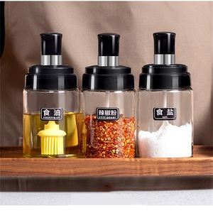 Venta caliente en 2025 Tarro <span class=keywords><strong>de</strong></span> especias <span class=keywords><strong>de</strong></span> vidrio Tarro <span class=keywords><strong>de</strong></span> especias con <span class=keywords><strong>cuchara</strong></span> Tarro <span class=keywords><strong>de</strong></span> especias <span class=keywords><strong>de</strong></span> vidrio - Product Image 1