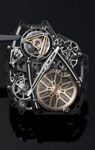 Montre mécanique de luxe pour homme, ultra-légère (38g), en fibre de carbone, squelette, tourbillon volant, boîtier ovale, affichage à aiguilles - Product Image 3