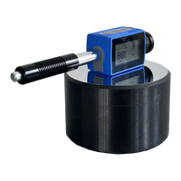 Testeur de dureté Leeb de type stylo avec fonction d'alarme de sortie de plage de mesure, duromètre portable HLD pour alliage d'aluminium et acier