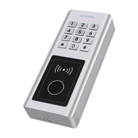 Controlador de Acceso Biométrico por Huella Dactilar 2026, Teclado Metálico Impermeable para Exteriores, Lector de Tarjetas RFID, Sistema de Control de Acceso para Puertas