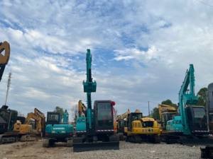 Mini-pelle SANY d'occasion de haute qualité 6 tonnes 60C SY60pro-9 SY75 SY55 à bas prix avec pompe à engrenages portant des composants de base PLC - Product Image 4