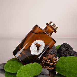 150ml trang trí pha lê cho lâu dài hương thơm nhà sậy khuếch tán món quà cưới đặt gốm hoa vật liệu thủy tinh - Product Image 4