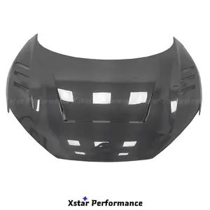 奥迪R8 4S 2015-2023 Xstar性能通风口风格碳纤维发动机罩发动机罩