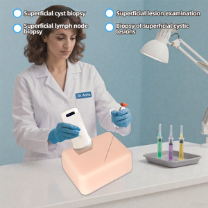 Modello in Silicone per Addestramento alla Biopsia di Lesioni, Quattro Noduli Sottocutanei per Puntura Guidata ad Ultrasuoni dei Gangli - Product Image 5