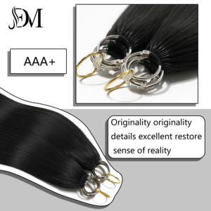 Dailmei chaîne d'approvisionnement mondiale sans trace cheveux vietnamiens 100% cheveux humains os invisible droite plumes dépliées extension de cheveux - Product Image 1