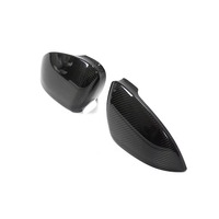 Coques de rétroviseurs latéraux en fibre de carbone sèche pour Volkswagen Golf MK8 GTI 2021-2022, style à ajouter
