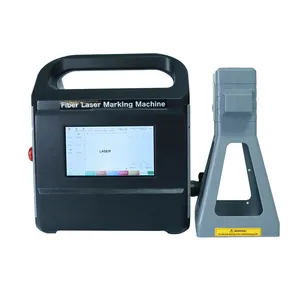 ماكينة وضع علامات بالليزر محمولة باليد من JQ Laser بقدرة 20 واط و25 واط و30 واط و50 واط بجودة عالية
