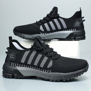 Zapatos Deportivos para Hombre, Talla Grande, Tejido Transpirable, Suela Suave, Cómodos para Correr, Tendencia de Moda de Primavera - Product Image 3