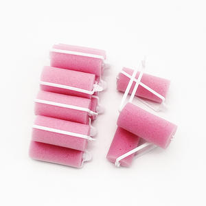 ที่ม้วนผมโฟมฟองน้ำสีชมพู28มม. ที่ม้วนผมลอนแบบนุ่มให้ความร้อนสำหรับ<span class=keywords><strong>ผม</strong></span><span class=keywords><strong>สั้น</strong></span>ขนาดกลางที่ม้วนผมปรับอุณหภูมิเย็นแบบรัดด้วยตัวเองขณะนอนหลับ - Product Image 6