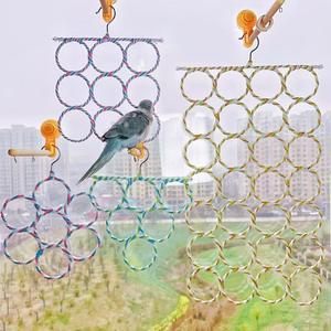 Organisateur de vêtements et porte-sacs pliable multifonction en rotin rond Lavinia avec cintres muraux - Product Image 4