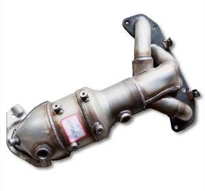 Convertisseur catalytique à haut débit et à bas prix Euro4 Euro5 Euro6 à ajustement direct avec substrat cameric pour Nissan Teana - Product Image 1