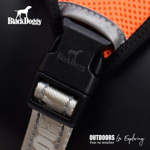 เสื้อกั๊กสุนัขระบายอากาศได้ดีผ้าโพลีเอสเตอร์เนื้อแข็งตาข่ายระบายความร้อน - Product Image 3