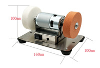 Kit de polissage à double roue Petite machine Modification du moteur Polissage de bureau Micro électrique Automatique Bracket Fabricant